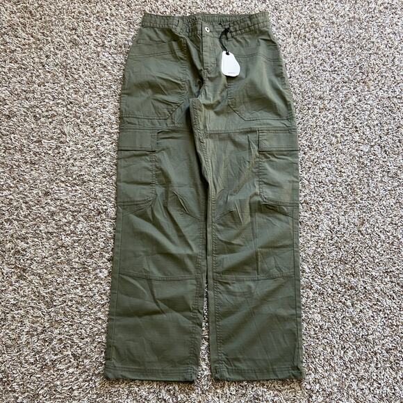 Prana Palisades Ripstop Utility Pant Womens 8 Rye Green 31" Relaxed Fit Straight - Picture 5 of 13
